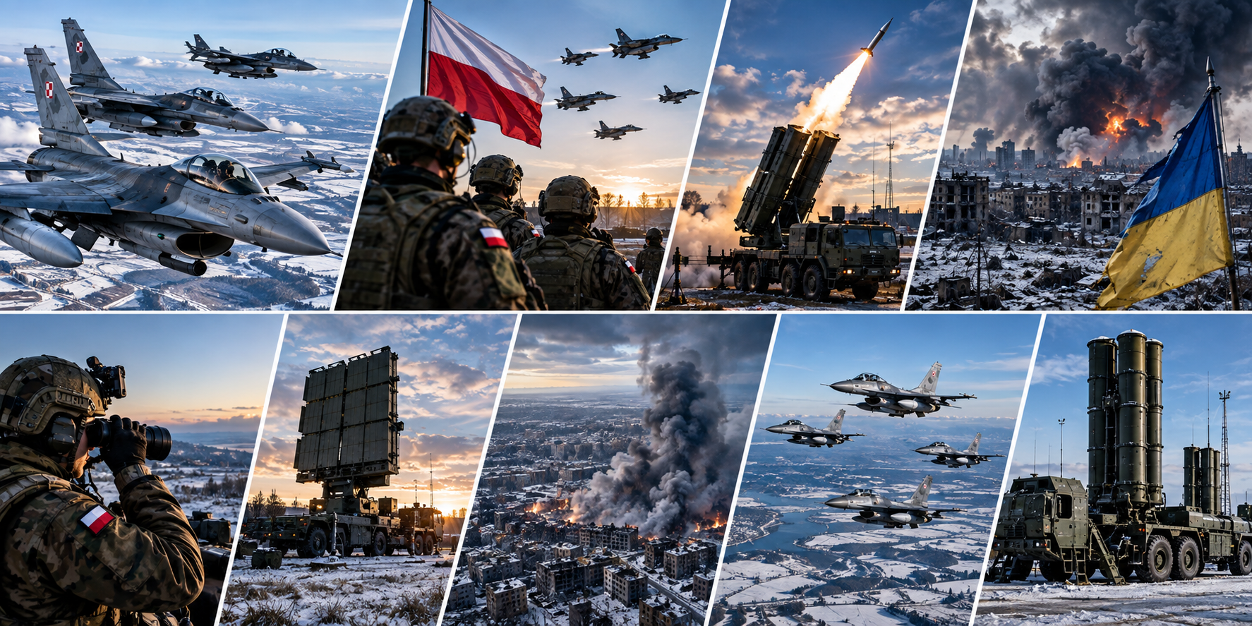 Polandia kerahkan pesawat militer saat Rusia serang Ukraina